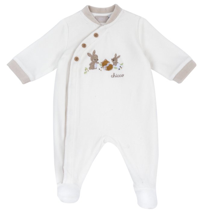 Babygrow com Coelhinhos e Raposa