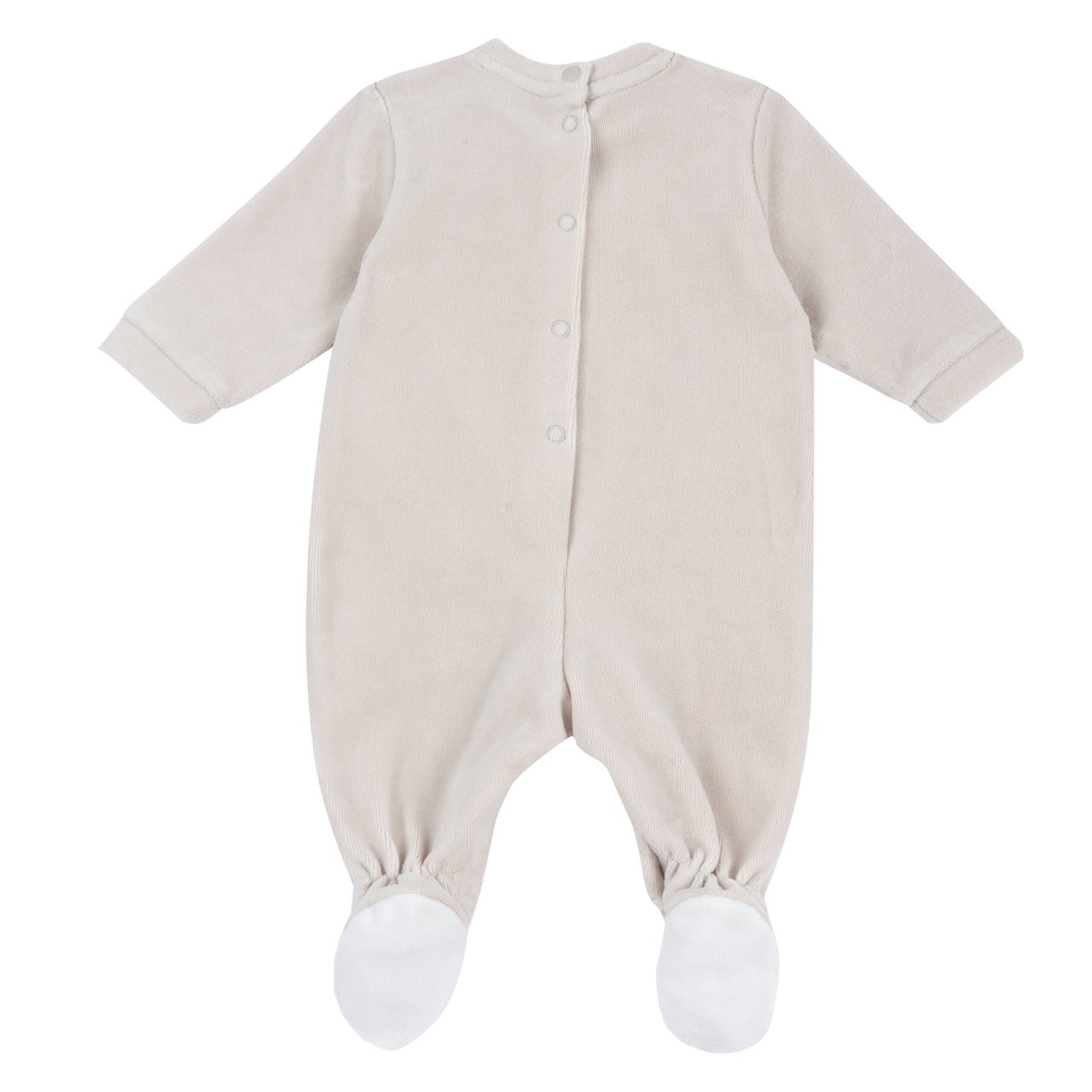 Pelele Beige con Animalitos Chicco - 1