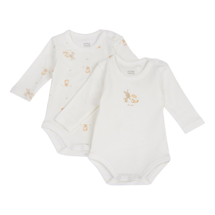Conjunto de Bodies Coelhinho e Raposa