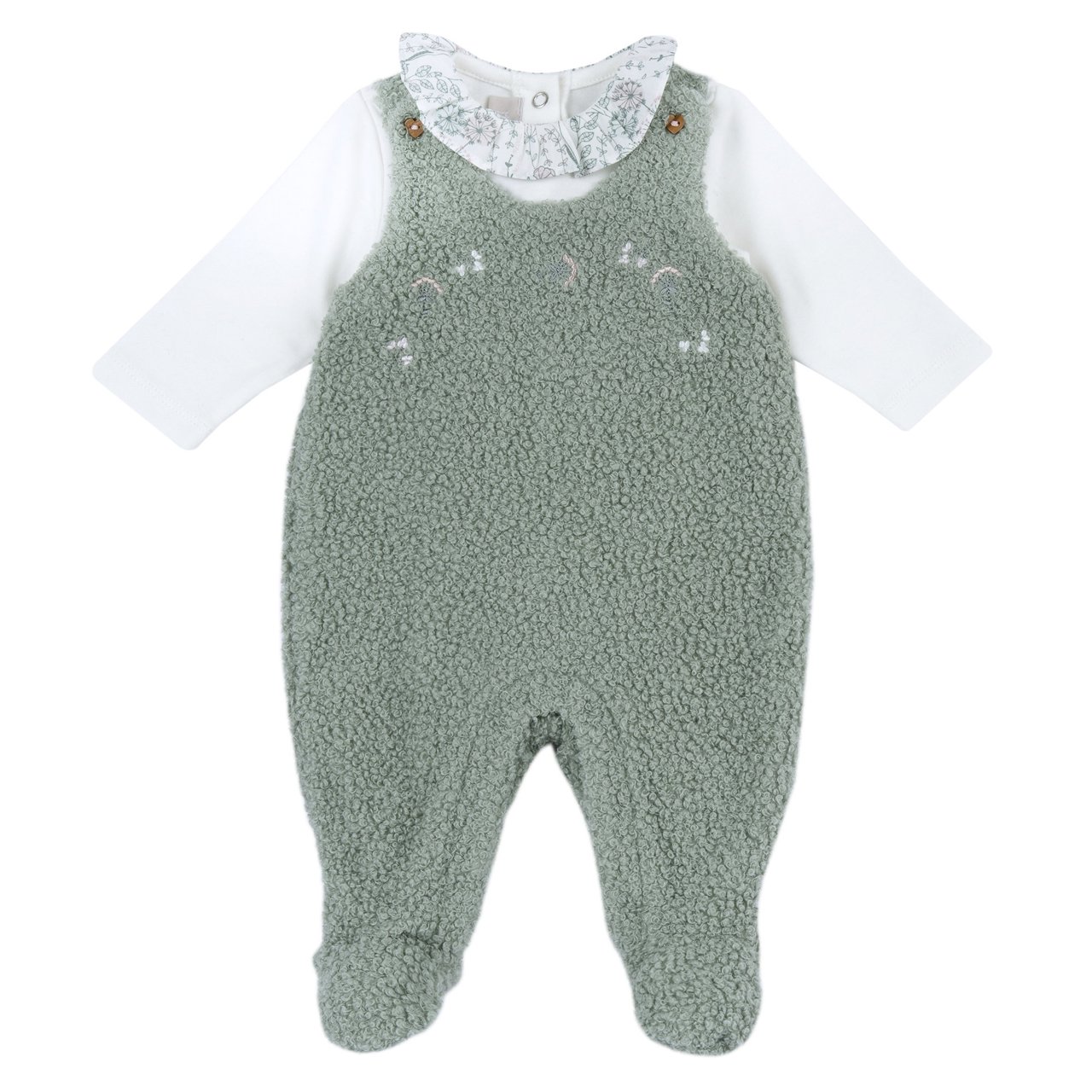 Completo body con salopette lunga  Chicco - 0
