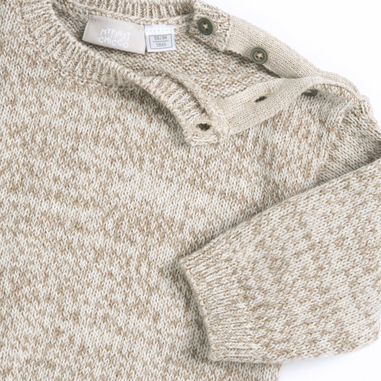 Camisola de Gola Redonda com &Agrave;rvores Bordadas Chicco - 2
