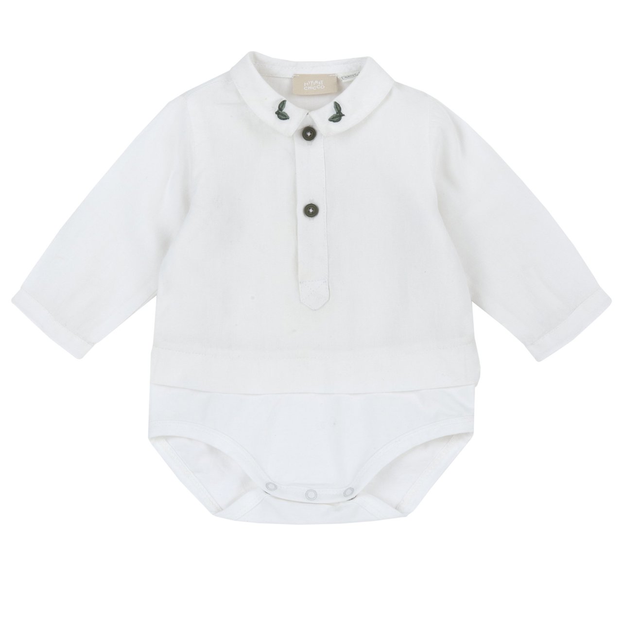 Body Camisa Blanco Chicco - 0