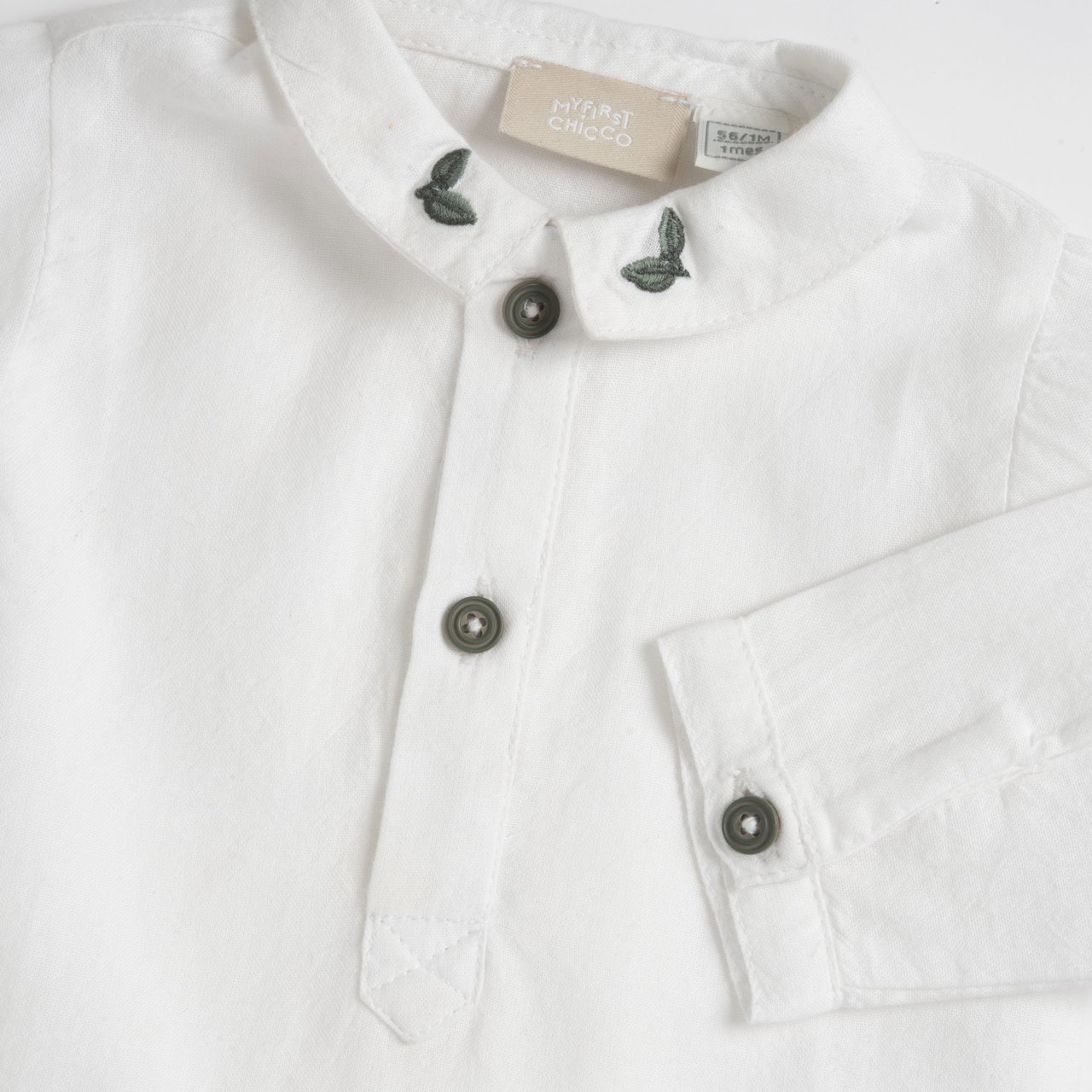 Body Camisa Blanco Chicco - 2
