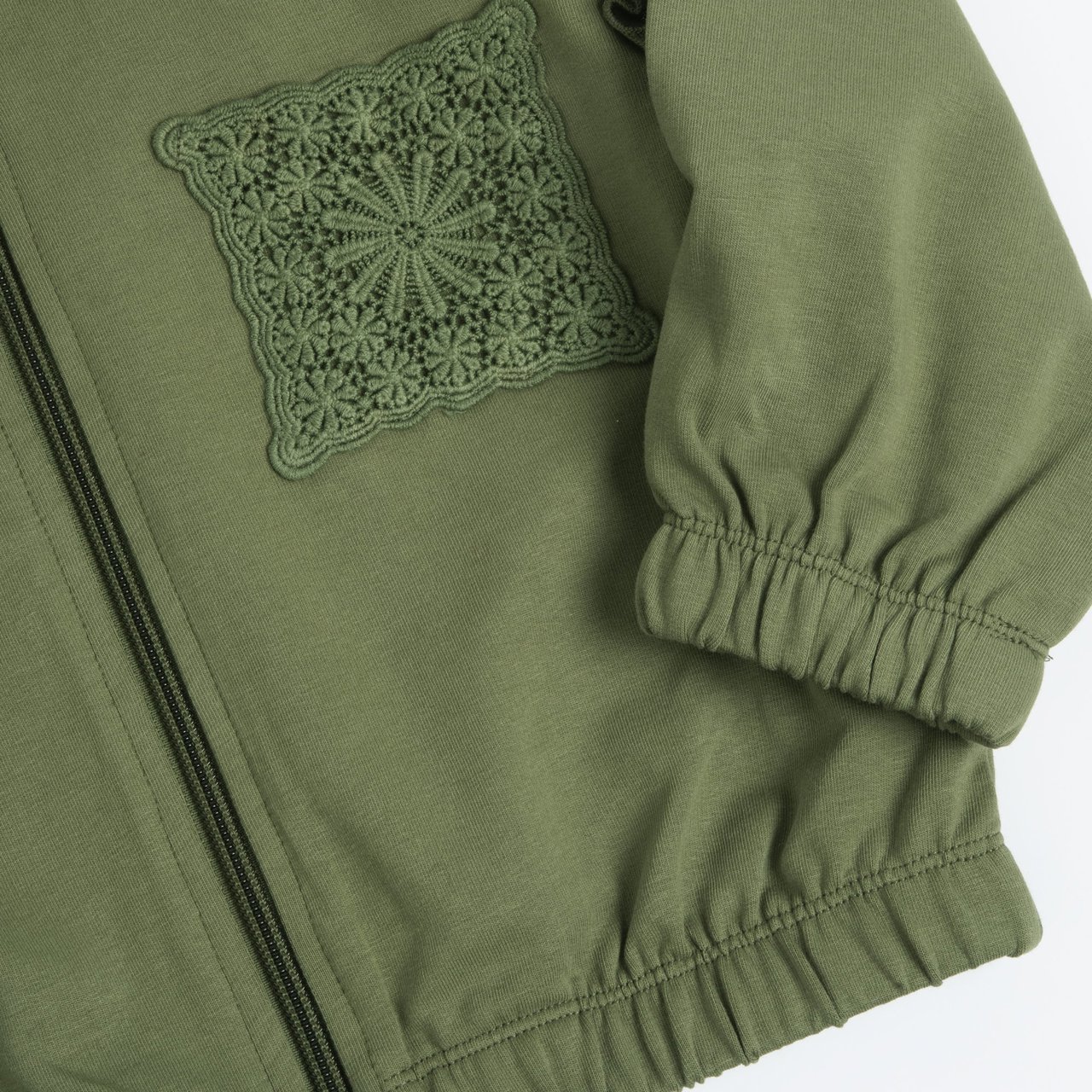 Camisola Verde com Fecho Chicco - 2