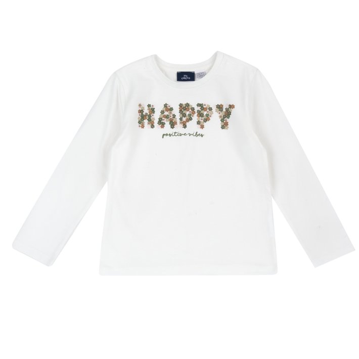 Camiseta Blanca "HAPPY"
