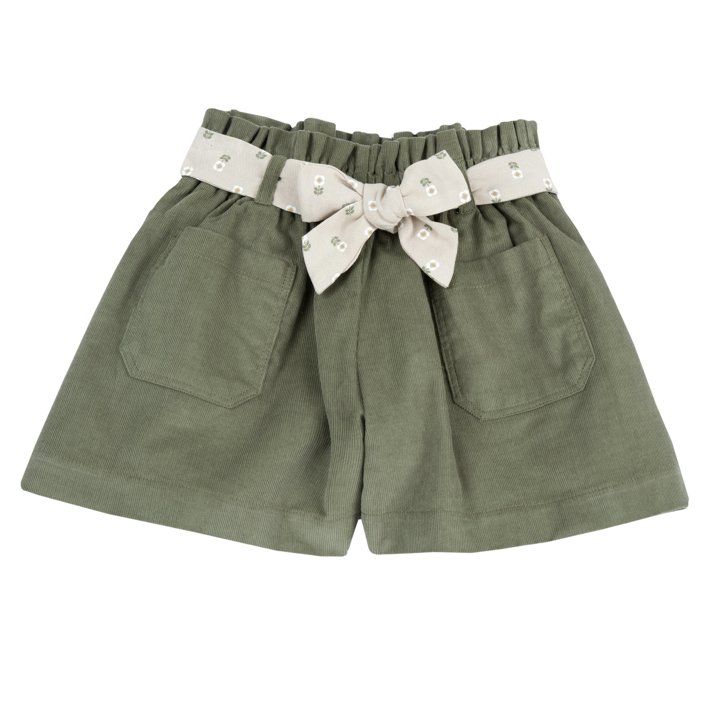 Cal&ccedil;&otilde;es Verde com La&ccedil;o com Flores