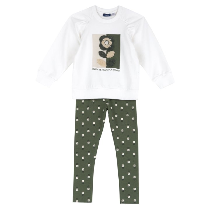 Completo felpa con leggings