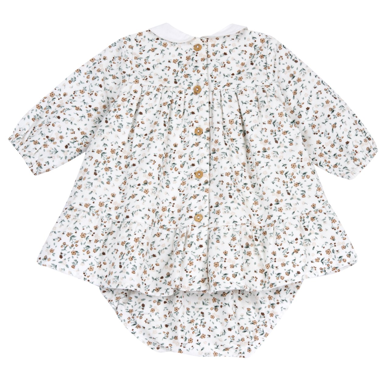 Conjunto de Flores e Tapa Fraldas com Flores Chicco - 1