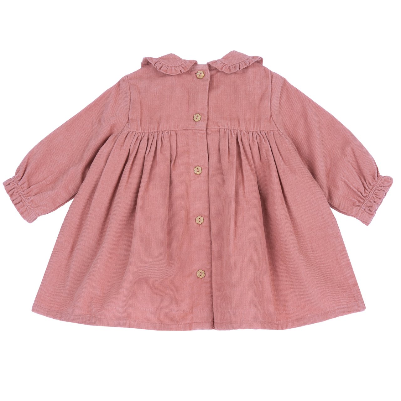 Vestido de Manga Larga Rosa Chicco - 1