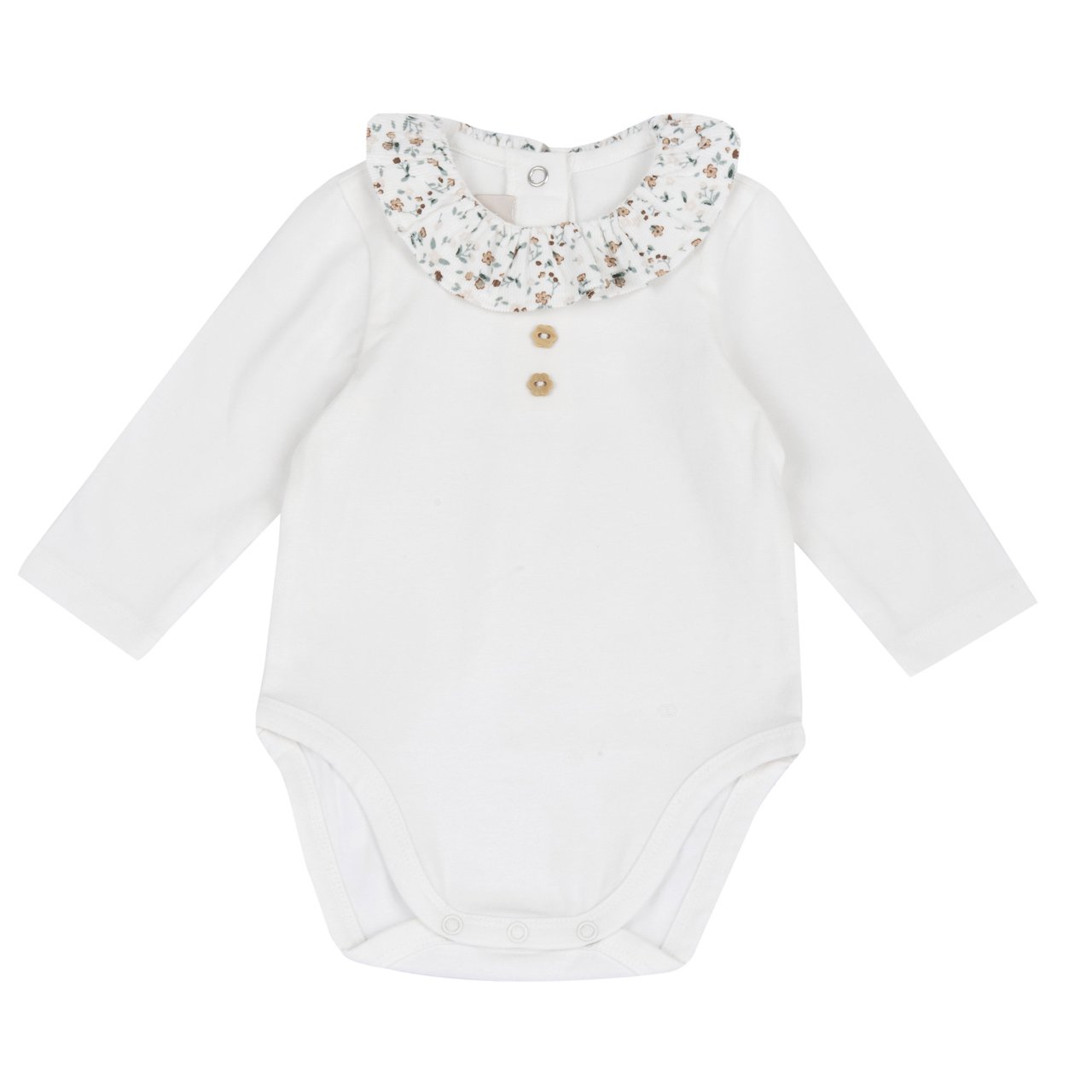 Body Exterior con Cuello con Flores Chicco - 0
