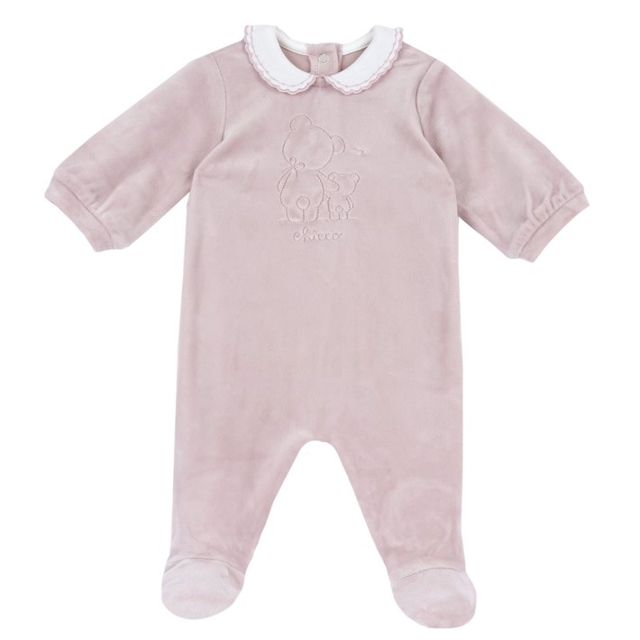 Babygrow Rosa com Ursinhos