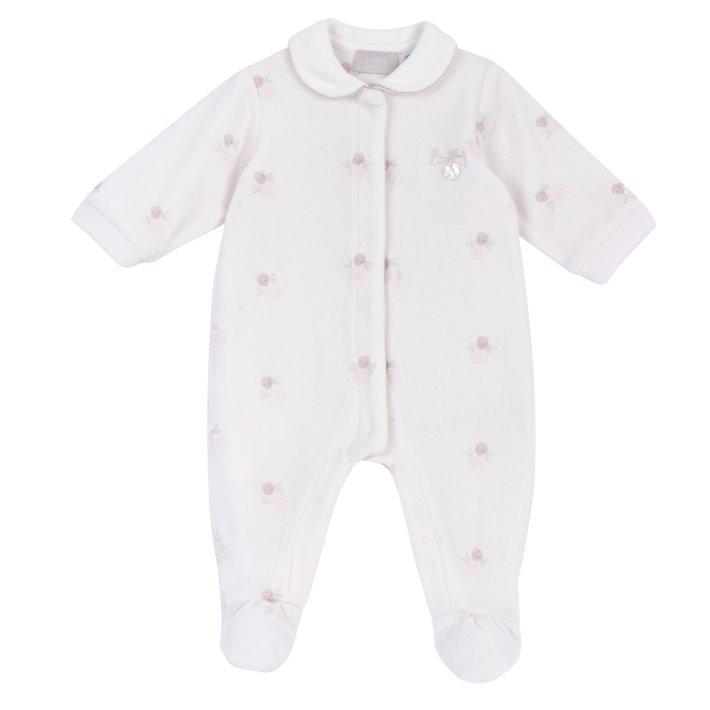 Babygrow com Flores