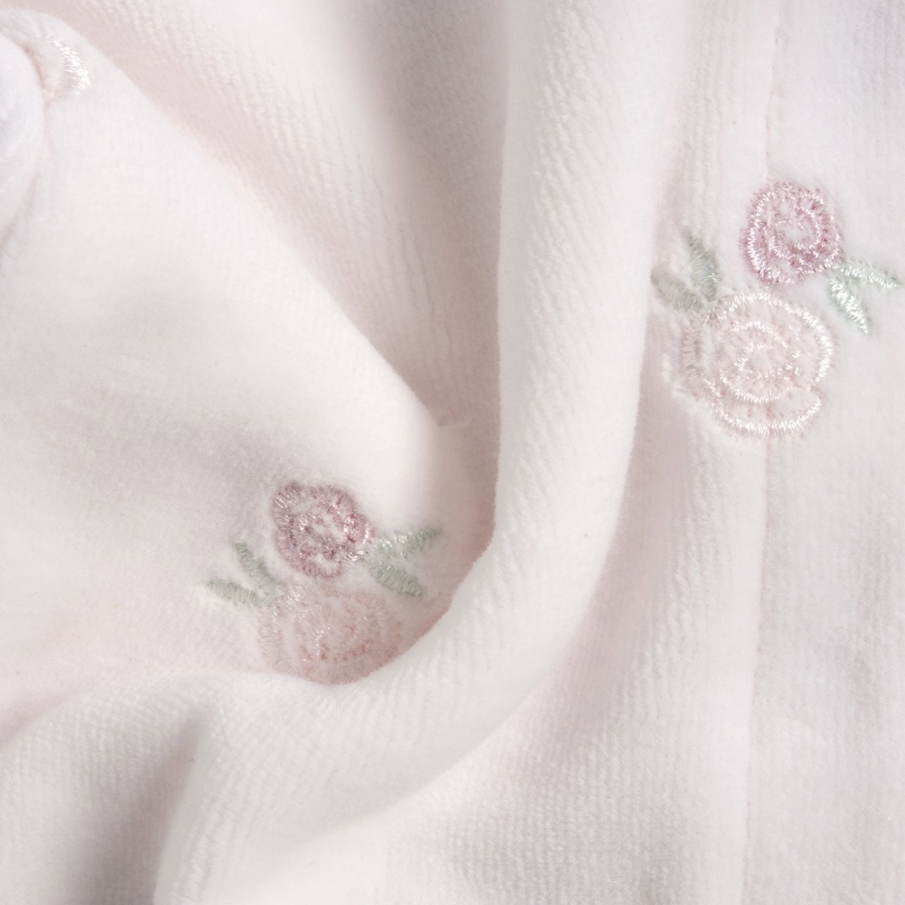 Pelele Rosa Claro con Flores Chicco - 4
