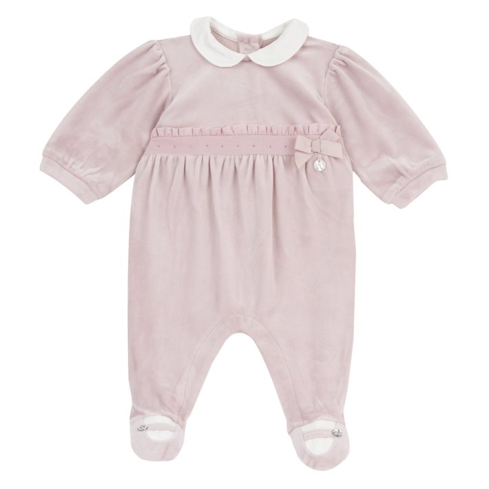 Babygrow Rosa com La&ccedil;o