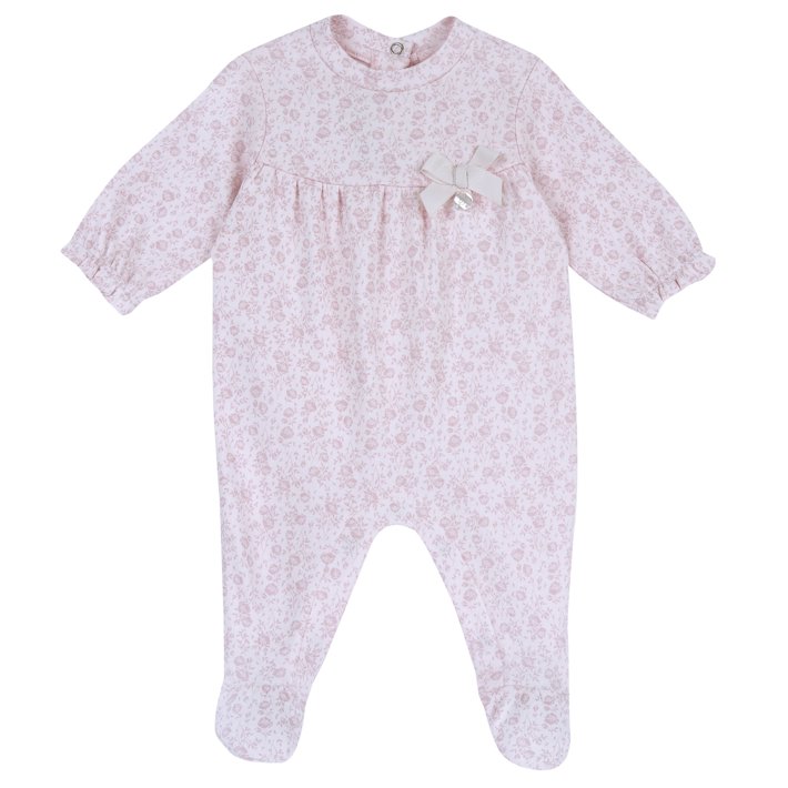 Babygrow com Flores