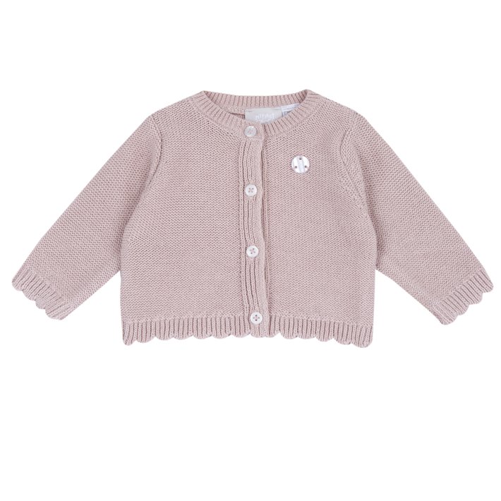 Chaqueta de Punto Rosa