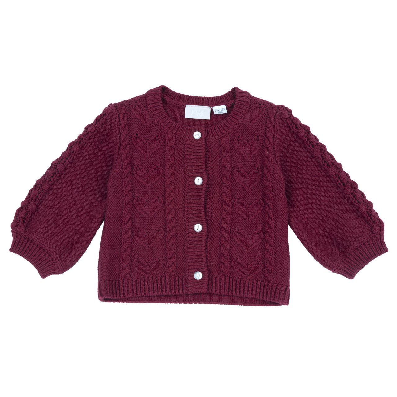 Chaqueta de Punto Roja Chicco - 0
