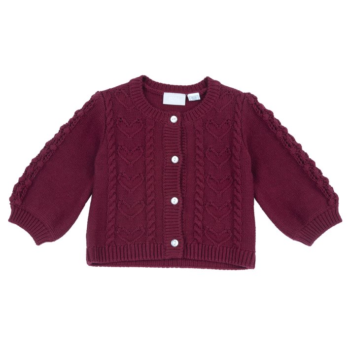 Chaqueta de Punto Roja
