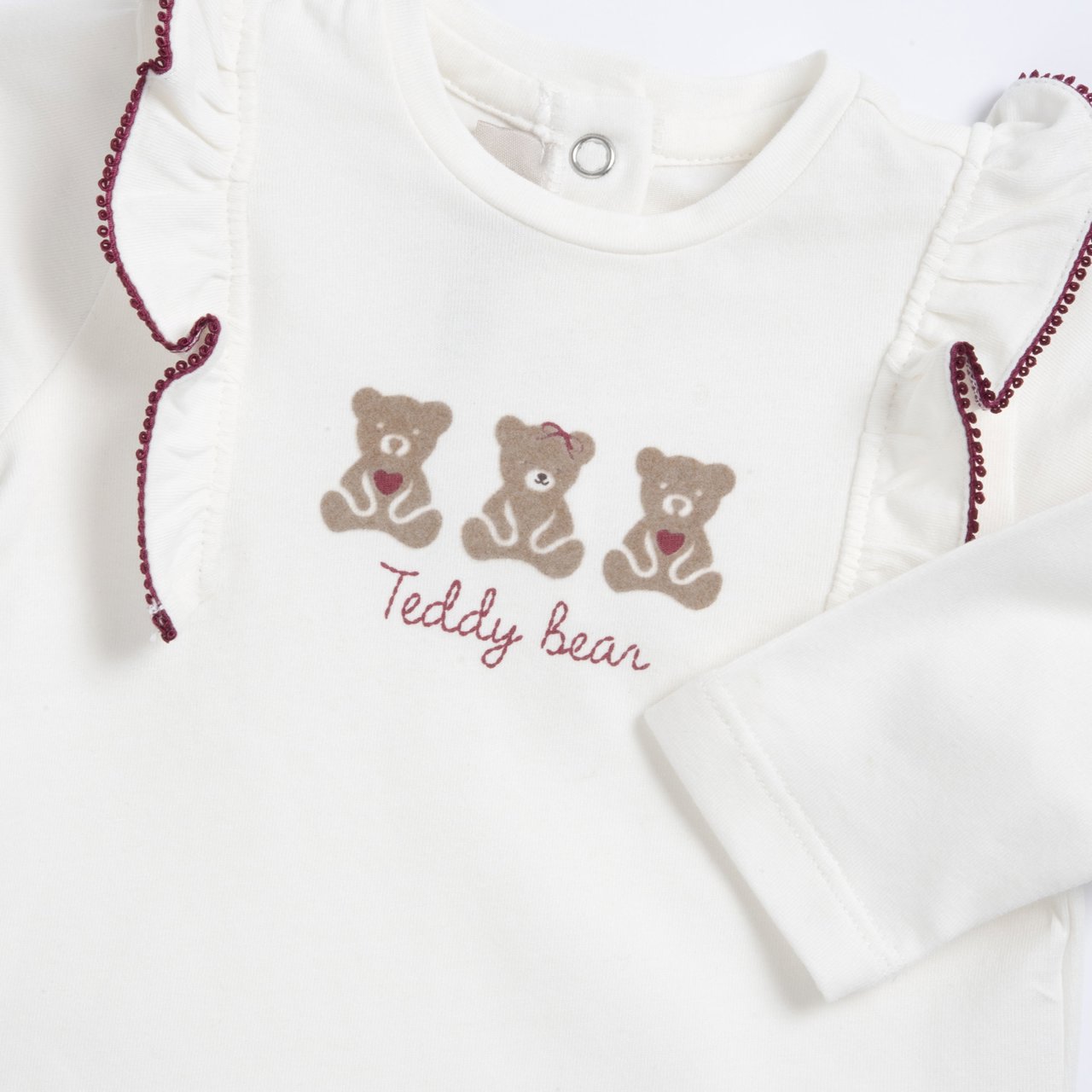 Camiseta Blanca con Ositos   Chicco - 2