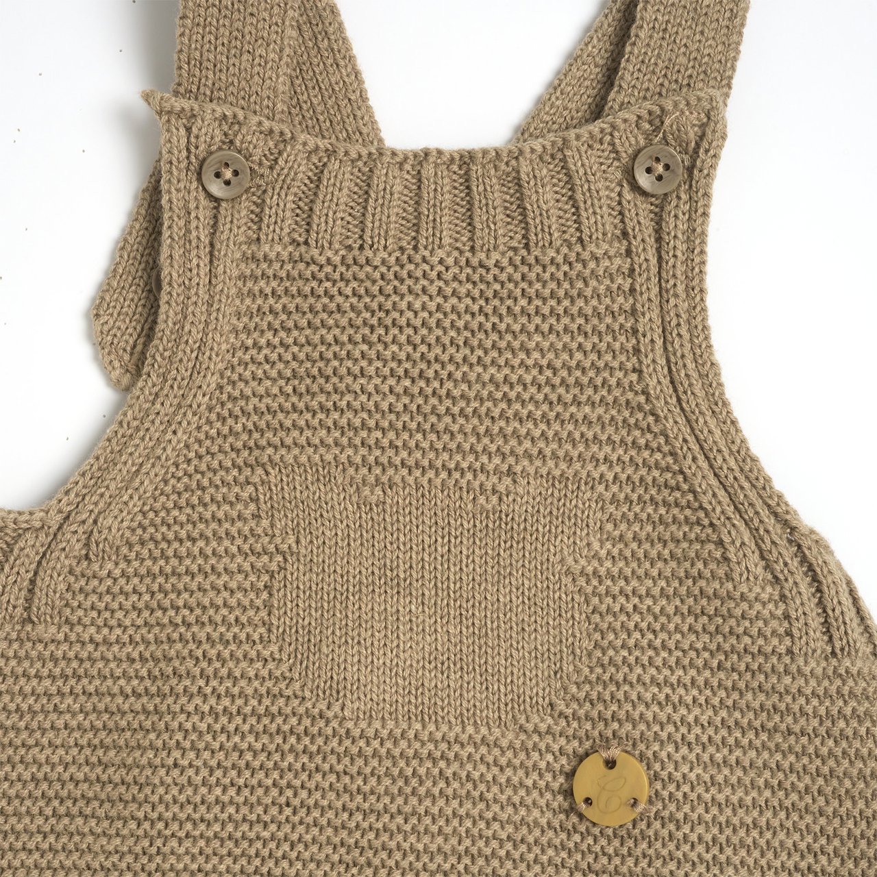 Peto Corto de Punto Beige Chicco - 2