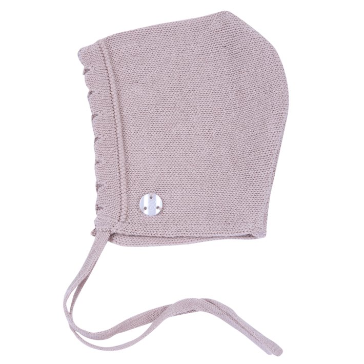 Gorro em Malha Rosa