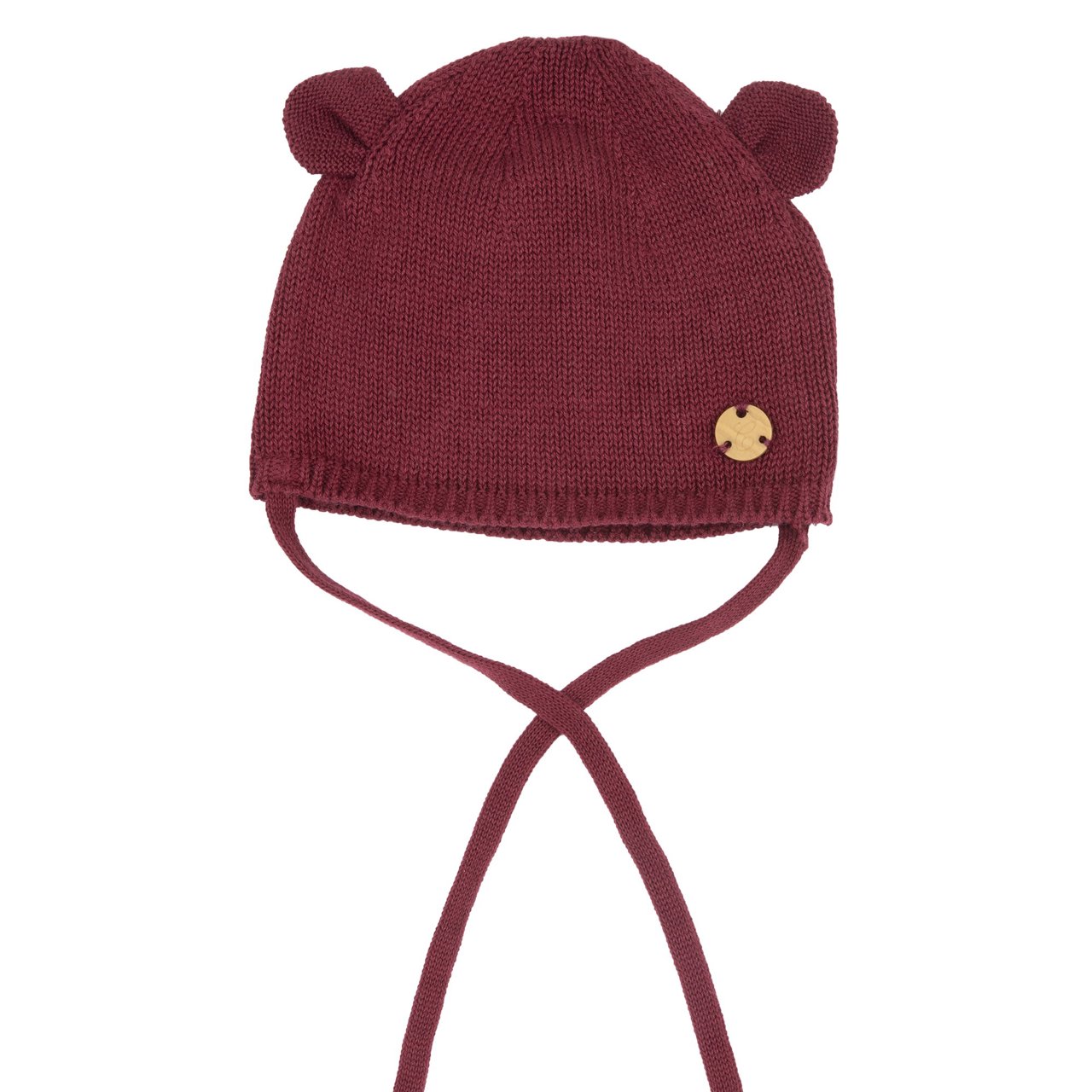 Gorro de Punto Rojo con Orejitas Chicco - 0