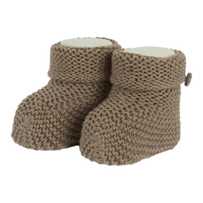 Babuchas de Malha Castanhas