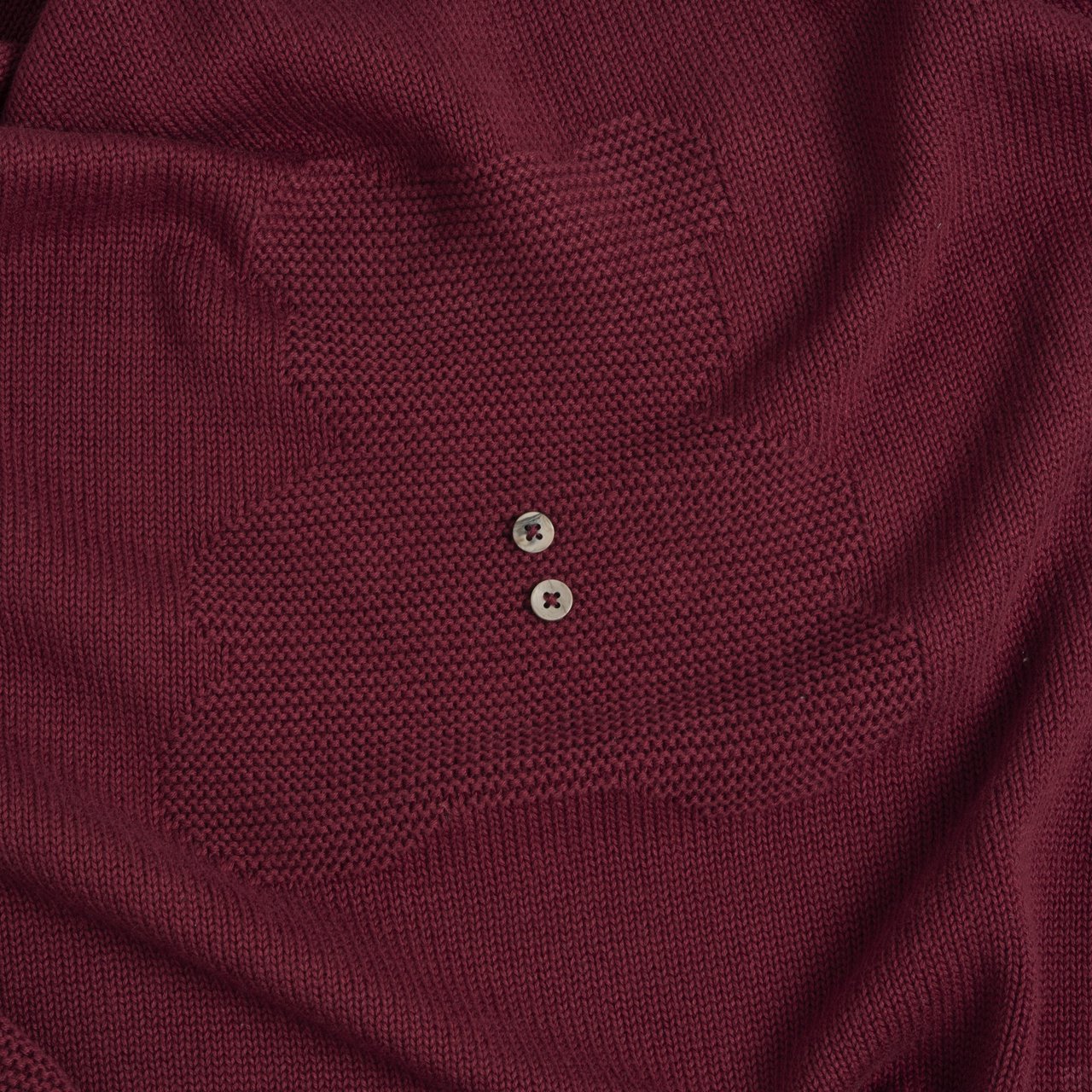 Manta de Punto Rojo con Osito Chicco - 1