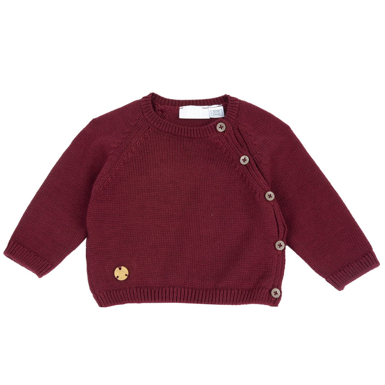 Chaqueta de Punto Rojo Chicco - 0