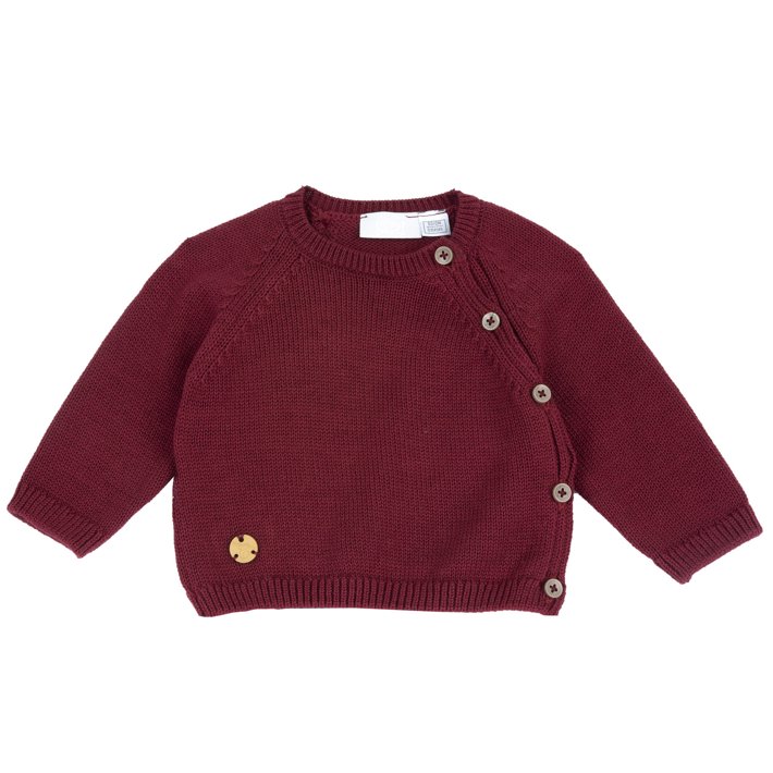 Chaqueta de Punto Rojo
