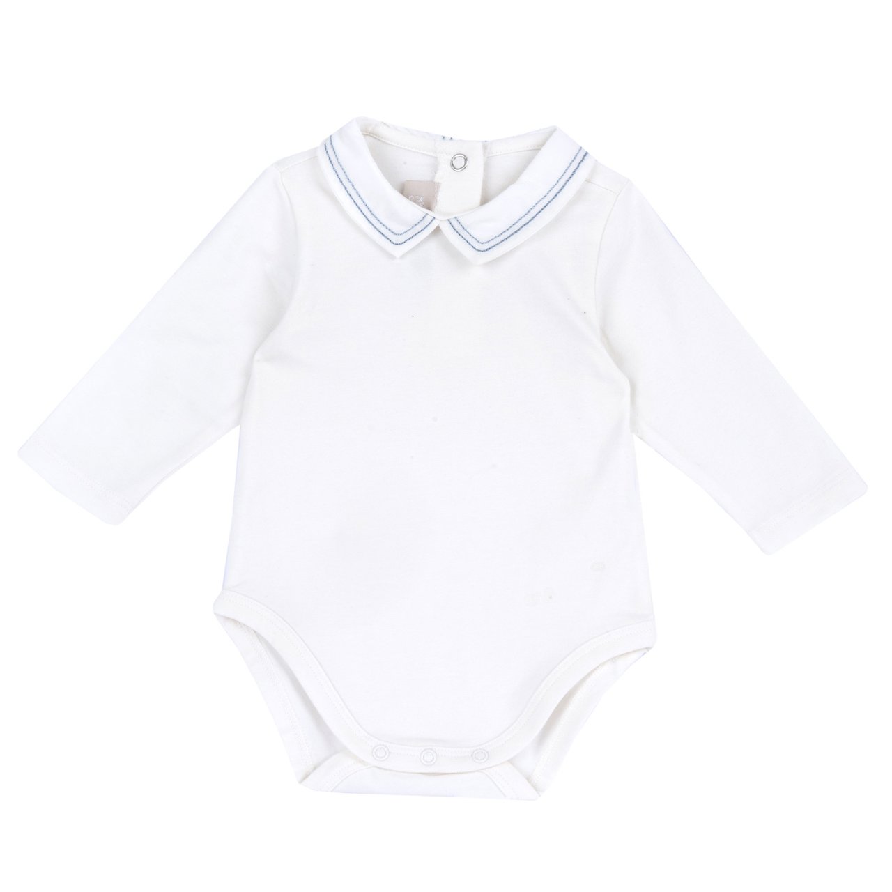 Body Exterior Blanco con Detalle Azul Chicco - 0