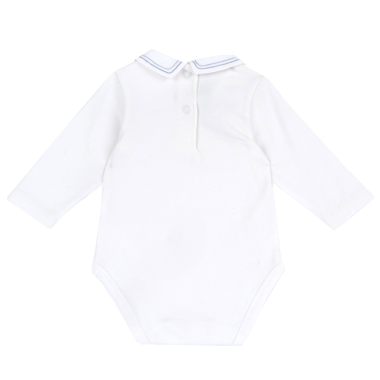Body Exterior Blanco con Detalle Azul Chicco - 1