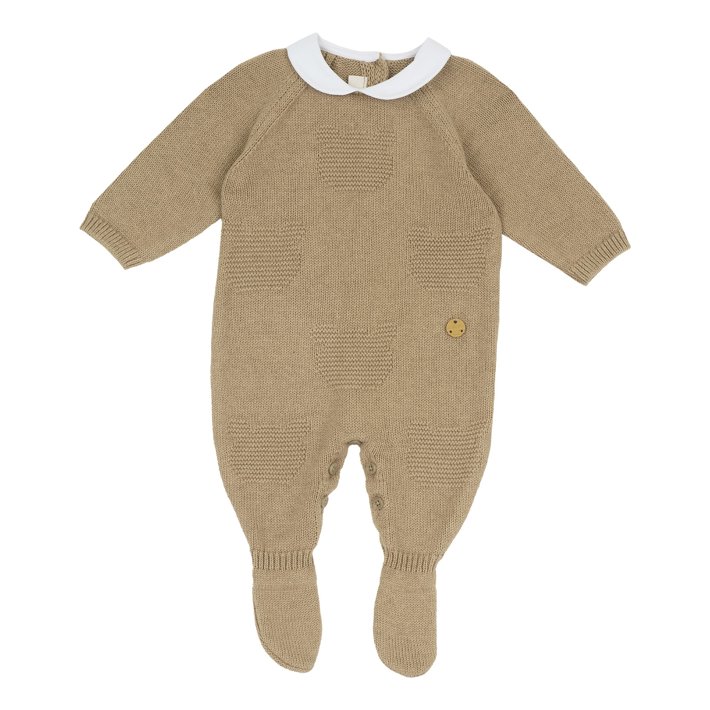 Babygrow Bege com Ursinhos