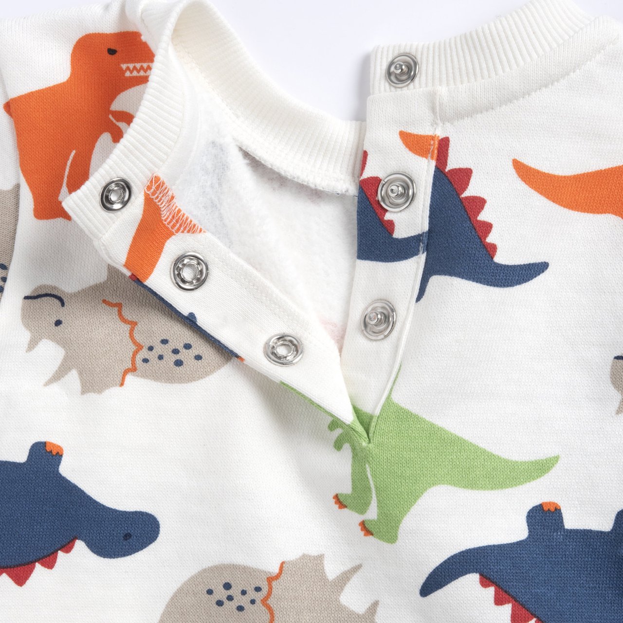 Conjunto de Camisola com Dinossauros e Cal&ccedil;as Azuis Chicco - 5