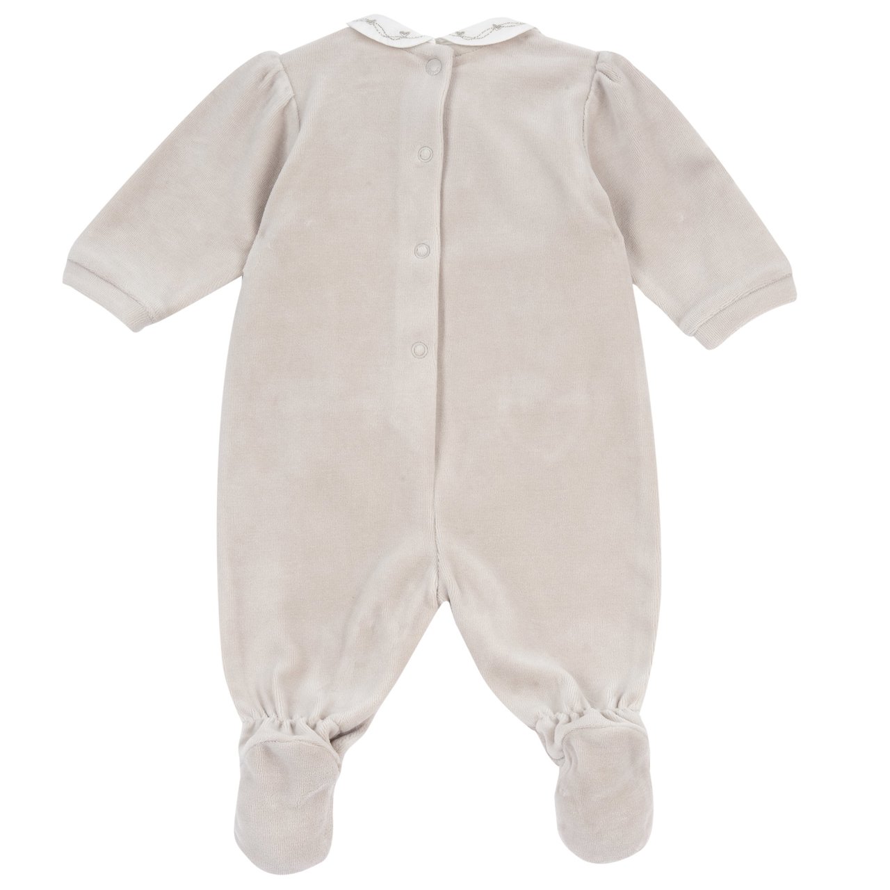 Pelele Beige con Corazones Chicco - 1