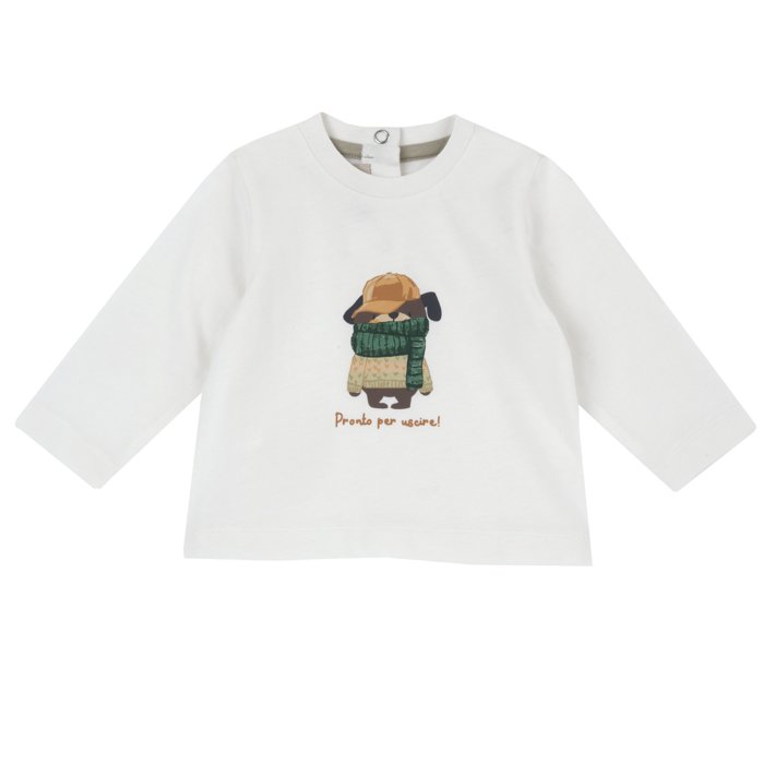 Camisola de Manga Comprida com Ursinho