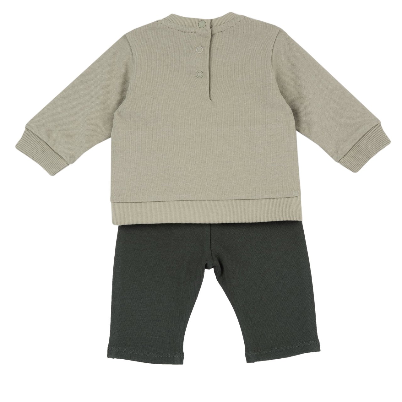 Conjunto de Camiseta Verde com Perrito y Pantalones Chicco - 1