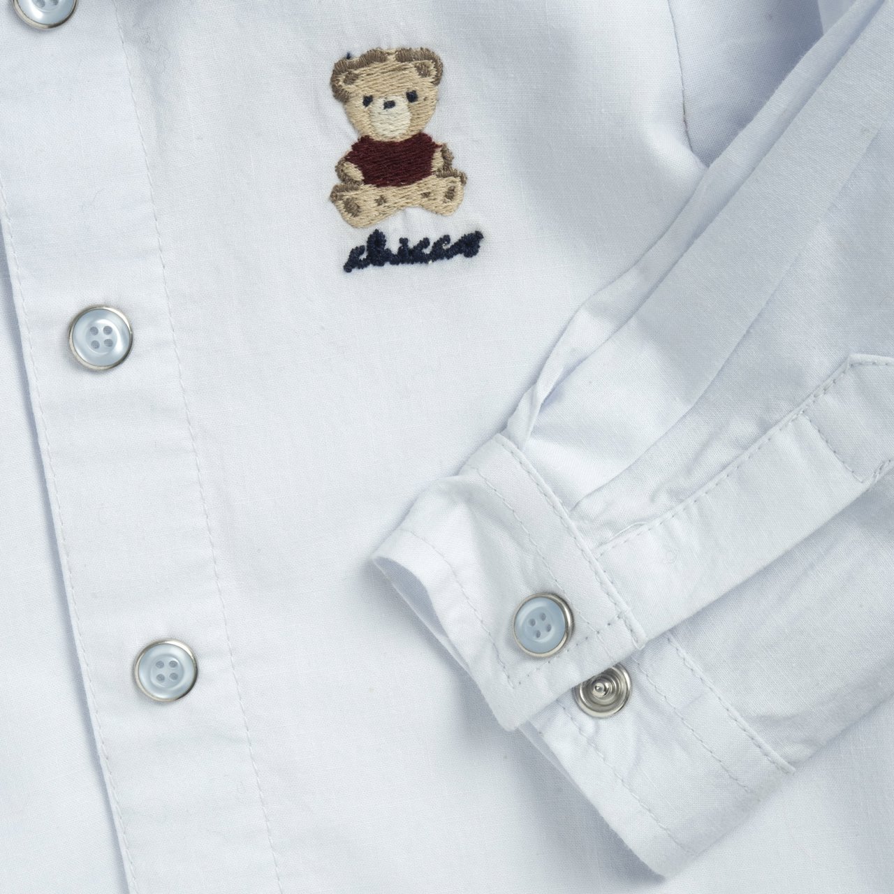 Camicia manica lunga con papillon Chicco - 3