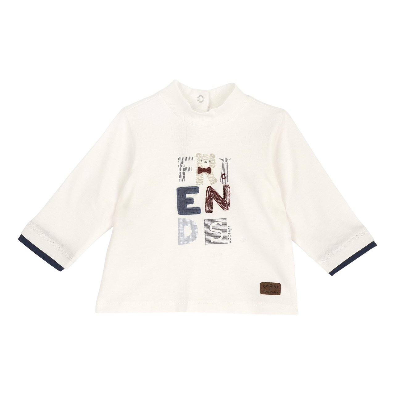 Camiseta Blanca "Friends" Chicco - 0