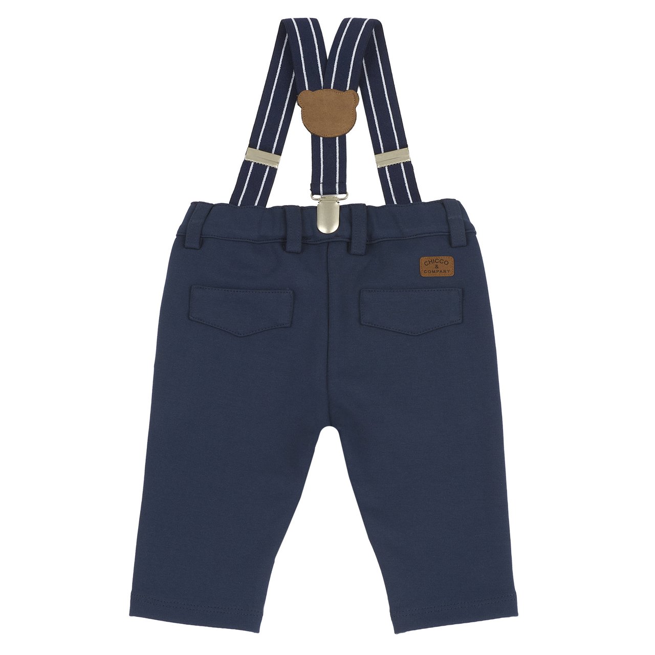 Pantalones Largos Azules con Tirantes Chicco - 1