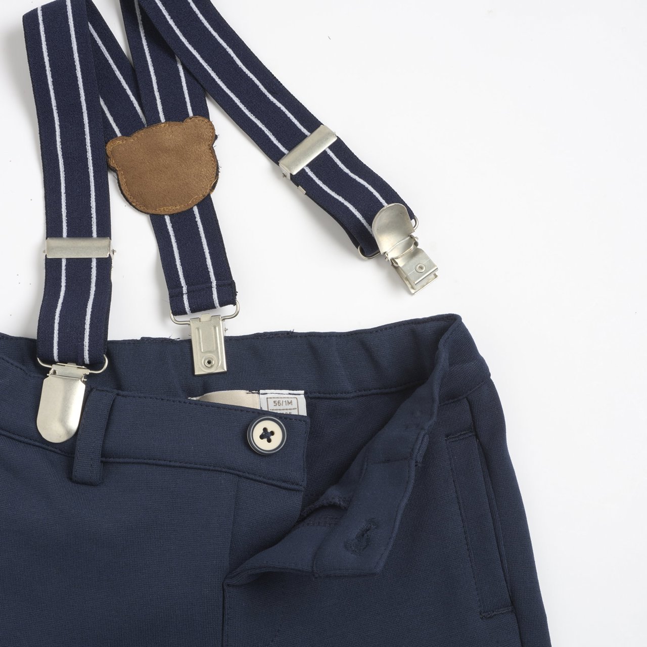 Pantalones Largos Azules con Tirantes Chicco - 2