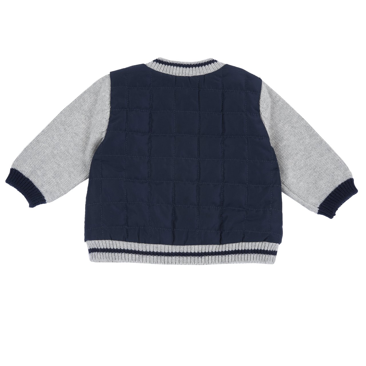Chaqueta Gris y Azul Oscuro Chicco - 1