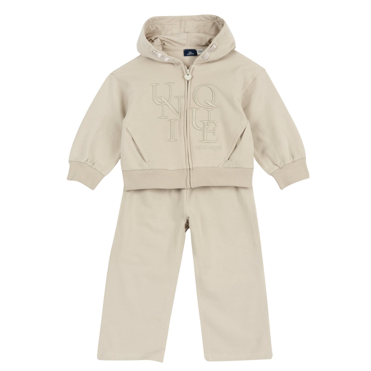 Completo felpa con cappuccio e pantaloni     Chicco - 0