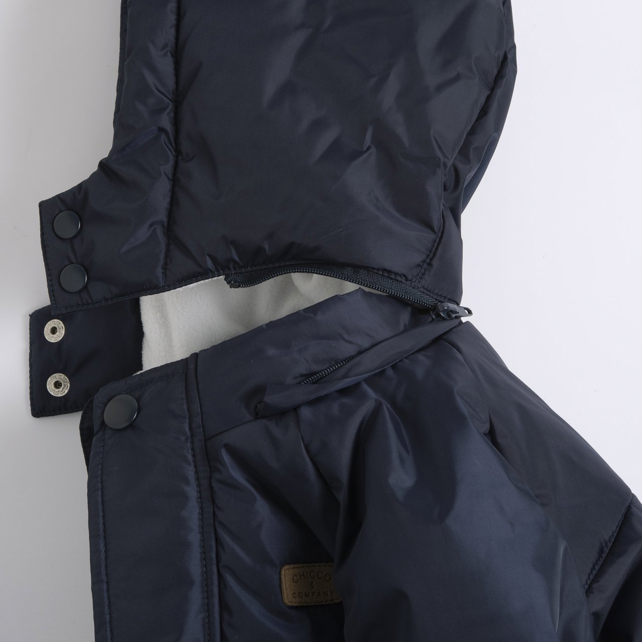 Abrigo Acolchado Azul Oscuro Chicco - 4
