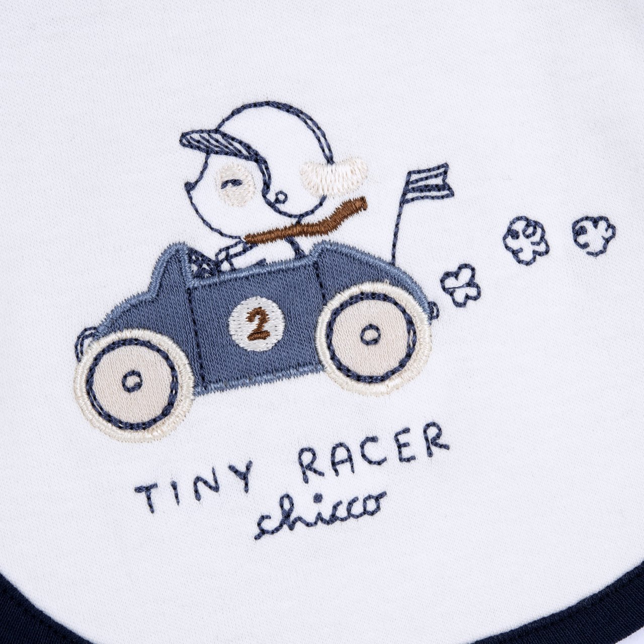 Bavaglino con ricamo Chicco - 2