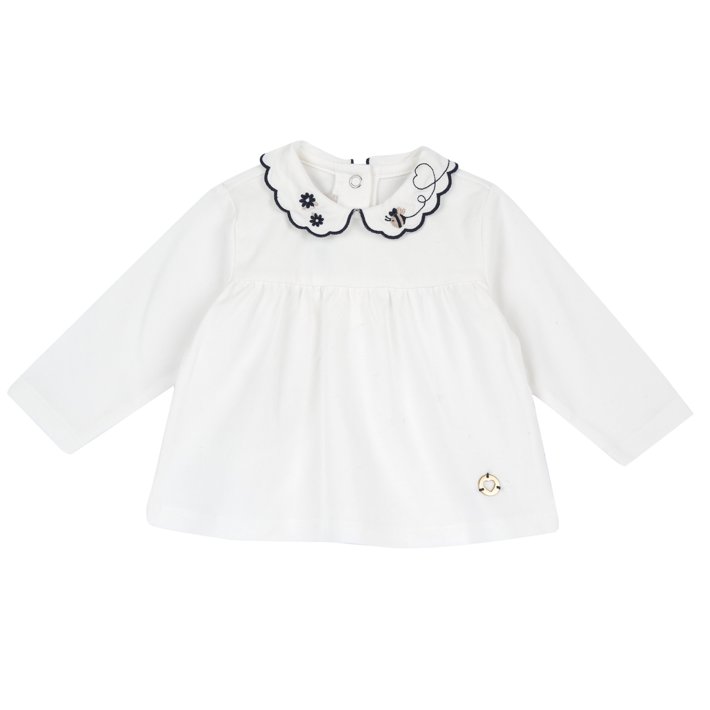 Camisola com Bordado de Abelha