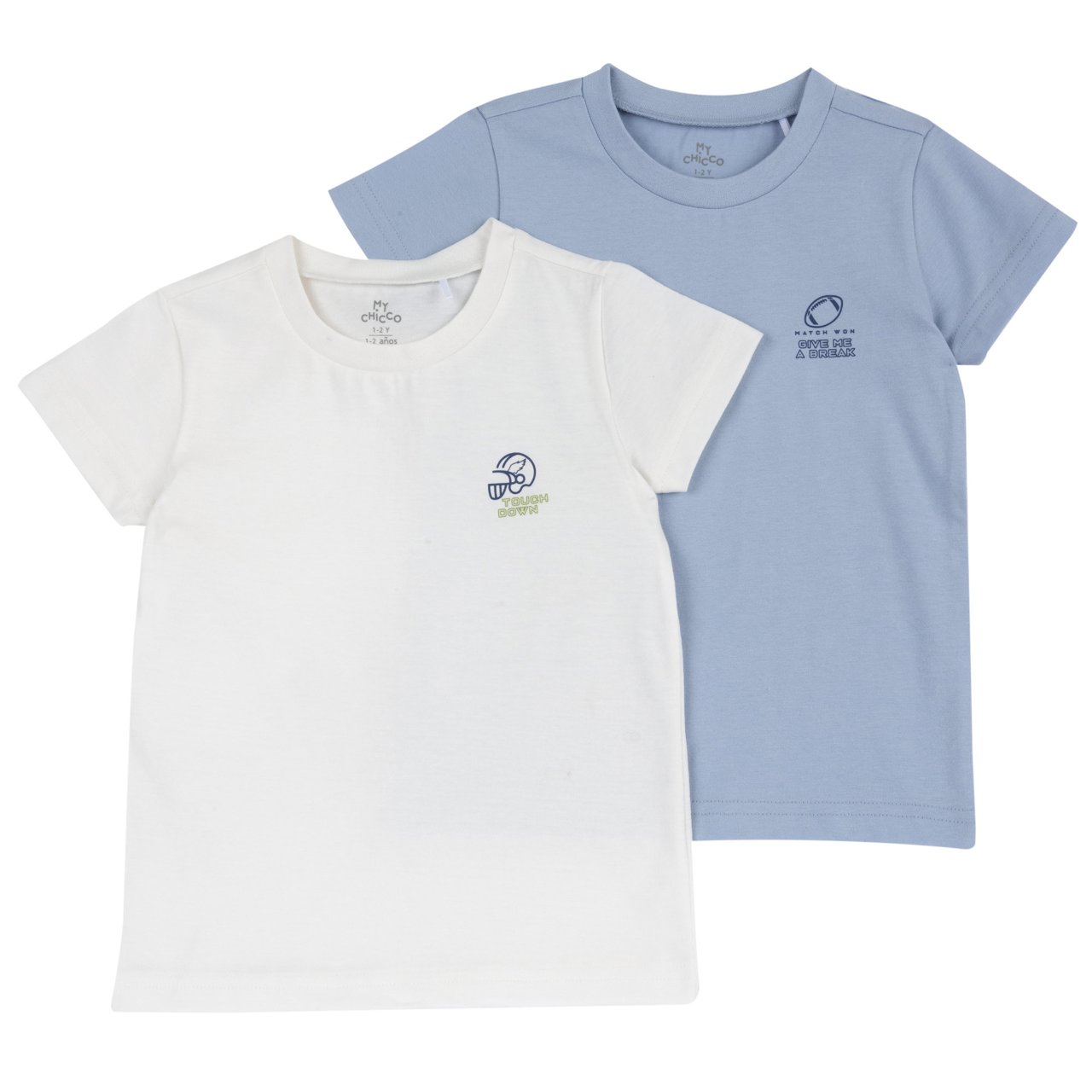 Set magliette intime manica corta Chicco - 0