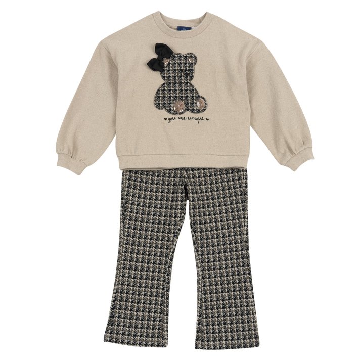 Completo felpa con leggings