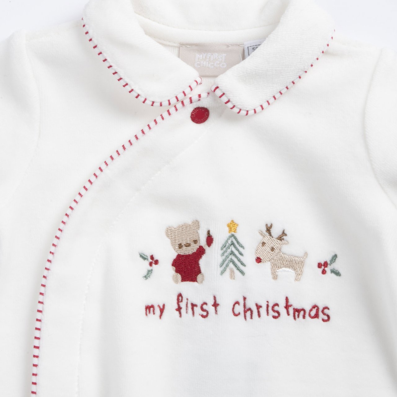 Babygrow de Natal com Ursinho e Rena Chicco - 3