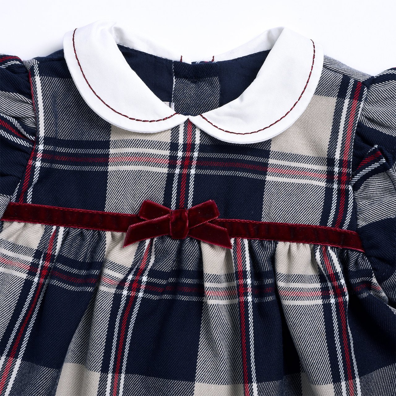 Vestido con Culotte a Cuadros  Chicco - 4